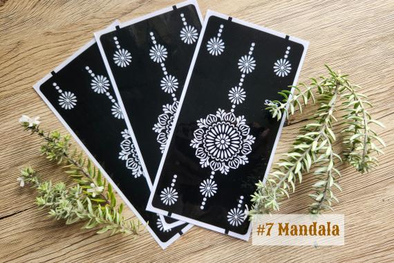 Mandala Henna Stencil